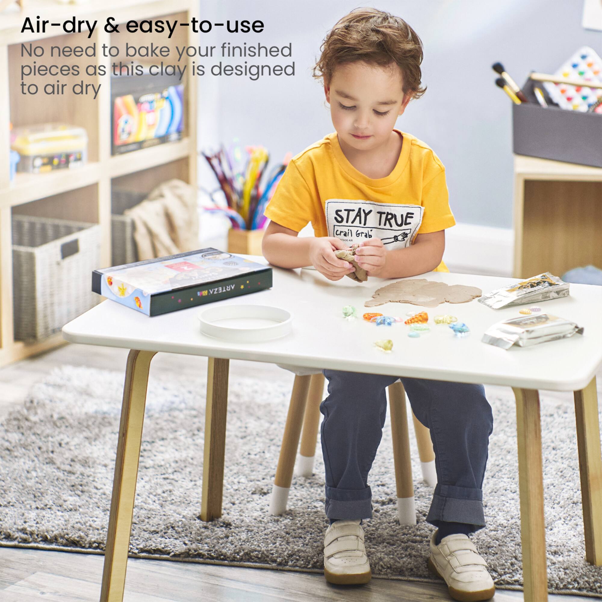 Arteza® Kids Sandy Clay Keepsakes Kit